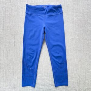 Athleta Girl Blue Capri Leggings VGUC 8/10